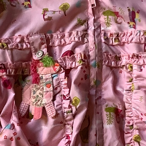 Girl’s Pink Oilily Spring Jacket - Picture 4 of 4